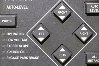 USED EQUALIZER SYSTEMS AUTO LEVEL TOUCH PAD 3103 RV/MOTORHOME PARTS FOR SALE