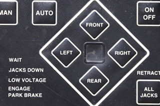 USED MOTORHOME POWER GEAR 140-1226 ELECTRONIC LEVELING TOUCH PAD FOR SALE