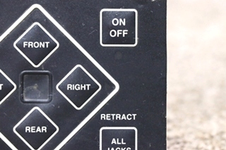USED MOTORHOME POWER GEAR 140-1226 ELECTRONIC LEVELING TOUCH PAD FOR SALE
