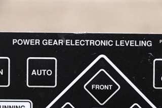 USED RV/MOTORHOME POWER GEAR ELECTRONIC LEVELING TOUCH PAD 140-1226 FOR SALE