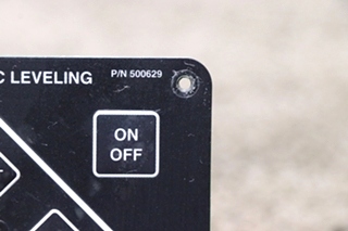 USED 500629 POWER GEAR ELECTRONIC LEVELING TOUCH PAD RV PARTS FOR SALE