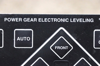 USED 500629 POWER GEAR ELECTRONIC LEVELING TOUCH PAD RV PARTS FOR SALE