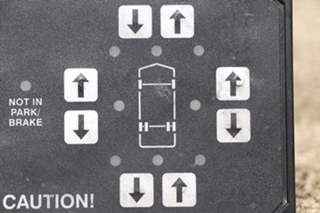 USED HWH HYDRAULIC LEVELING TOUCH PAD AP10054 RV/MOTORHOME PARTS FOR SALE