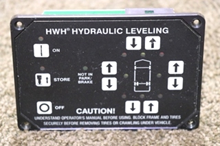 USED RV AP31350 HWH HYDRAULIC LEVELING TOUCH PAD FOR SALE