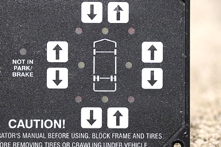 USED RV AP31350 HWH HYDRAULIC LEVELING TOUCH PAD FOR SALE