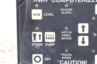 USED MOTORHOME HWH COMPUTERIZED LEVELING AP23304R4 TOUCH PAD FOR SALE
