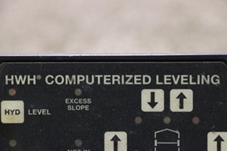 USED MOTORHOME HWH COMPUTERIZED LEVELING AP23304R4 TOUCH PAD FOR SALE