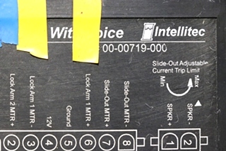 USED RV 00-00719-000 INTELLITEC COMBINATIONAL SLIDE OUT WITH VOICE FOR SALE