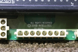 USED INTELLITEC 00-00719-100 COMBINATIONAL SLIDE OUT WITH VOICE MOTORHOME PARTS FOR SALE