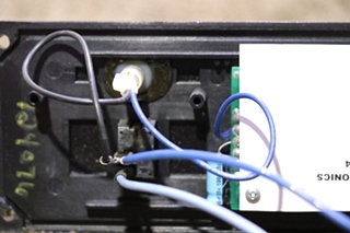 USED MOTORHOME BLACK NEWMAR CORP TANK MONITOR PANEL FOR SALE