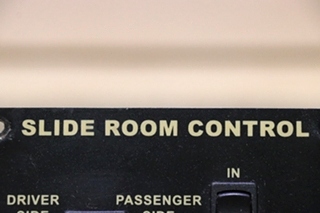 USED MOTORHOME SLIDE ROOM CONTROL DOUBLE SWITCH PANEL FOR SALE