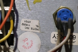 USED RV/MOTORHOME SLIDE ROOM KEY & SWITCH CONTROL PANEL FOR SALE
