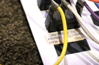 USED A3242BL SLIDE ROOM SWITCH PANEL RV PARTS FOR SALE