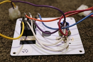 USED A3242BL SLIDE ROOM SWITCH PANEL RV PARTS FOR SALE