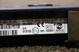USED 29544830 ALLISON TRANSMISSION SHIFT SELECTOR RV PARTS FOR SALE