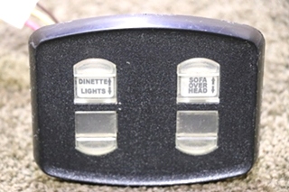 USED MOTORHOME INTELLITEC 4 BUTTON SWITCH PANEL FOR SALE