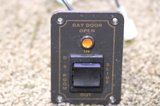 USED MONACO BAY DOOR OPEN D/S ROOM SLIDE SWITCH PANEL MOTORHOME PARTS FOR SALE