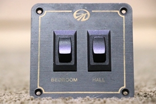 USED RV MONACO BEDROOM / HALL SWITCH PANEL FOR SALE
