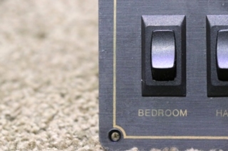 USED RV MONACO BEDROOM / HALL SWITCH PANEL FOR SALE