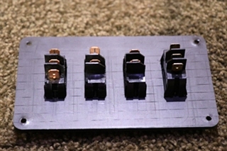USED RV MONACO KITCHEN / LIVING ROOM / HALL / DINETTE SWITCH PANEL FOR SALE