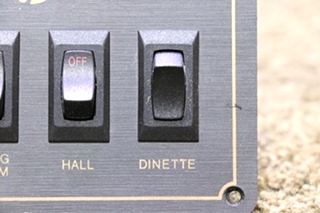 USED RV MONACO KITCHEN / LIVING ROOM / HALL / DINETTE SWITCH PANEL FOR SALE