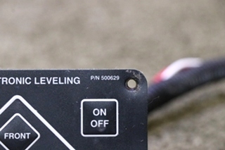 USED 500629 POWER GEAR ELECTRONIC LEVELING TOUCH PAD RV PARTS FOR SALE