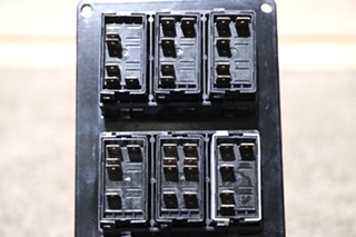 USED RV/MOTORHOME 10 SWITCH PANEL FOR SALE