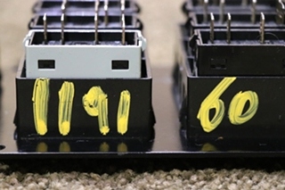 USED RV/MOTORHOME 10 SWITCH PANEL FOR SALE