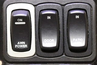 USED RV/MOTORHOME 10 SWITCH PANEL FOR SALE