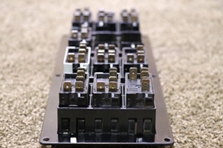 USED RV/MOTORHOME 10 SWITCH PANEL FOR SALE