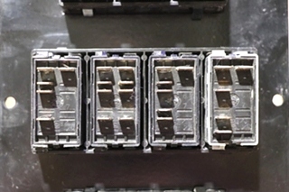 USED 10 SWITCH PANEL RV PARTS FOR SALE