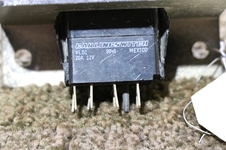 USED MOTORHOME GENERATOR SLIDE SWITCH PANEL FOR SALE