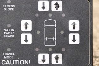 USED HWH AP25650 COMPUTERIZED LEVELING TOUCH PAD MOTORHOME PARTS FOR SALE