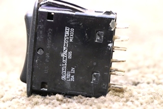USED VISOR UP / DOWN L70D1 DASH SWITCH MOTORHOME PARTS FOR SALE