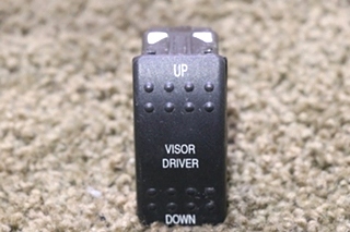 USED MOTORHOME UP / DOWN VISOR DRIVER VXD1 DASH SWITCH FOR SALE
