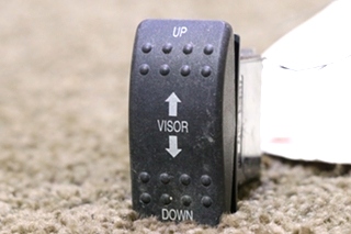 USED UP / DOWN VISOR VXD1 DASH SWITCH MOTORHOME PARTS FOR SALE