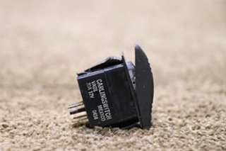 USED BLACK ROCKER DASH SWITCH VAD1 RV/MOTORHOME PARTS FOR SALE