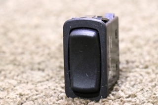 USED RV L70D1 BLACK ROCKER DASH SWITCH FOR SALE