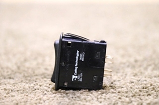 USED RV L70D1 BLACK ROCKER DASH SWITCH FOR SALE