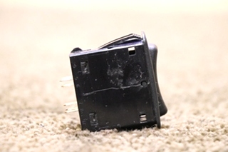 USED RV L70D1 BLACK ROCKER DASH SWITCH FOR SALE