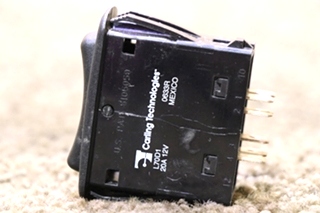 USED MOTORHOME BLACK ROCKER L70D1 DASH SWITCH FOR SALE