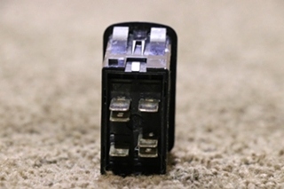 USED MOTORHOME BLACK ROCKER L70D1 DASH SWITCH FOR SALE