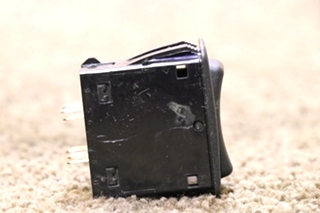 USED MOTORHOME BLACK ROCKER L70D1 DASH SWITCH FOR SALE