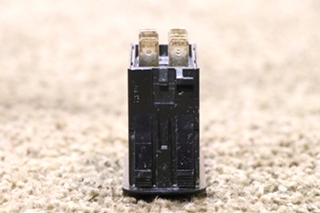 USED MOTORHOME BLACK ROCKER L70D1 DASH SWITCH FOR SALE