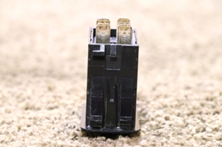 USED MOTORHOME BLACK ROCKER L70D1 DASH SWITCH FOR SALE