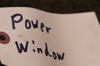 USED RV/MOTORHOME BLACK POWER WINDOW DASH SWITCH L28D1 FOR SALE