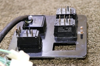 USED RV/MOTORHOME VISOR & MIRROR DASH SWITCH PANEL FOR SALE