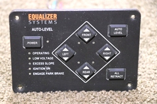 USED EQUALIZER SYSTEM AUTO LEVEL TOUCH PAD 3103 RV/MOTORHOME PARTS FOR SALE
