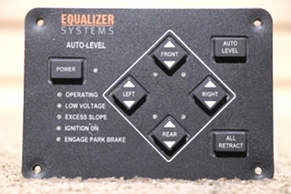 USED EQUALIZER SYSTEM AUTO LEVEL TOUCH PAD 3103 RV/MOTORHOME PARTS FOR SALE