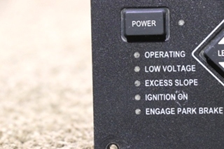 USED EQUALIZER SYSTEM AUTO LEVEL TOUCH PAD 3103 RV/MOTORHOME PARTS FOR SALE